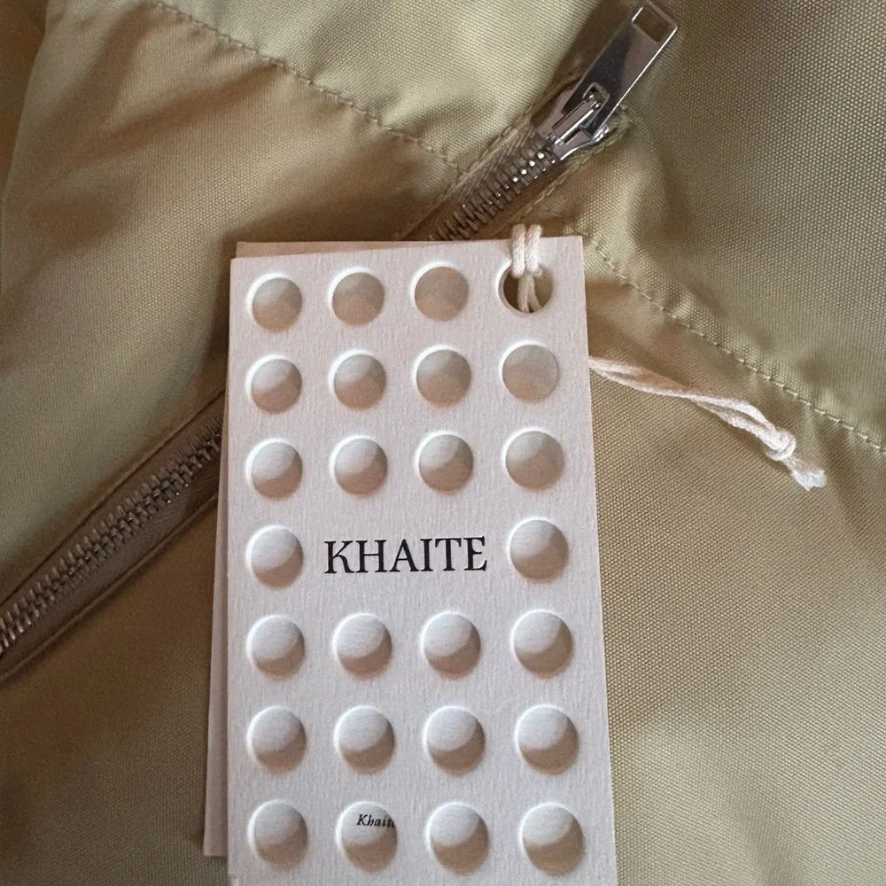 KHAITE Cropped Tan Puffer Jacket - Picture 9 of 11